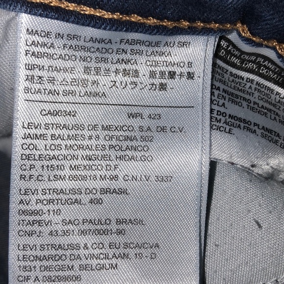 LEVIS size 24 jeans - Picture 6 of 7